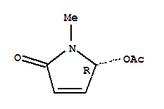 (5r)-(9ci)-5-(乙?；趸?-1,5-二氫-1-甲基-2H-吡咯-2-酮結(jié)構(gòu)式_256458-27-2結(jié)構(gòu)式