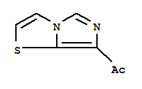 (9ci)-1-咪唑并[5,1-b]噻唑-7-基-乙酮結(jié)構(gòu)式_258838-72-1結(jié)構(gòu)式