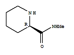 2-Piperidinecarboxamide,n-methyl-,(2r)-(9ci)Structure,270258-76-9Structure 2-Piperidinecarboxamide,n-methyl-,(2r)-(9ci) Structure,270258-76-9Structure