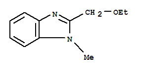 (9ci)-2-(乙氧基甲基)-1-甲基-1H-苯并咪唑結構式_27243-70-5結構式