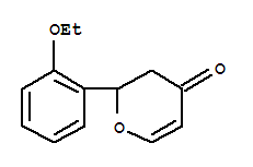 (9ci)-2-(2-乙氧基苯基)-2,3-二氫-4H-吡喃-4-酮結(jié)構(gòu)式_272438-10-5結(jié)構(gòu)式
