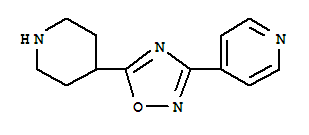 4-[5-(哌啶-4-基)-[1,2,4]-噁二唑-3-基]-吡啶結(jié)構(gòu)式_276237-03-7結(jié)構(gòu)式