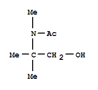(9ci)-n-(2-羥基-1,1-二甲基乙基)-n-甲基-乙酰胺結(jié)構(gòu)式_276240-69-8結(jié)構(gòu)式