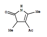 (9ci)-4-乙?；?1,3-二氫-3,5-二甲基-2H-吡咯-2-酮結(jié)構(gòu)式_278792-85-1結(jié)構(gòu)式