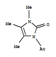 (9ci)-1-乙?；?1,3-二氫-3,4,5-三甲基-2H-咪唑-2-酮結(jié)構(gòu)式_281194-74-9結(jié)構(gòu)式
