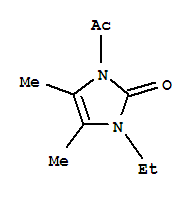 1-乙?；?3-乙基-1,3-二氫-4,5-二甲基-2H-咪唑-2-酮結(jié)構(gòu)式_281194-75-0結(jié)構(gòu)式