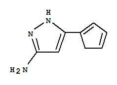 (9ci)-5-(1,3-環(huán)戊并二en-1-基)-1H-吡唑-3-胺結(jié)構(gòu)式_286374-99-0結(jié)構(gòu)式