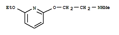 (8CI)-2-乙氧基-6-[2-(甲基氨基)乙氧基]-吡啶結(jié)構(gòu)式_29449-95-4結(jié)構(gòu)式