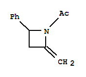 (9ci)-1-乙?；?2-亞甲基-4-苯基-氮雜丁烷結(jié)構(gòu)式_294862-16-1結(jié)構(gòu)式