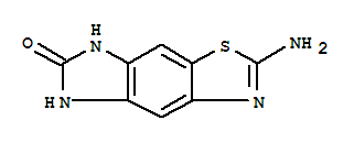 (9ci)-2-氨基-5,7-二氫-6H-咪唑并[4,5-f]苯并噻唑-6-酮結(jié)構(gòu)式_294867-11-1結(jié)構(gòu)式