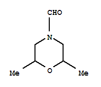 (8ci,9ci)-2,6-二甲基-4-嗎啉羧醛結(jié)構(gòu)式_29553-21-7結(jié)構(gòu)式