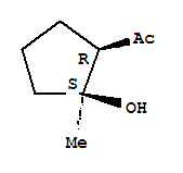 rel-(9ci)-1-[(1r,2s)-2-羥基-2-甲基環(huán)戊基]-乙酮結構式_299895-60-6結構式
