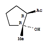 rel-(9ci)-1-[(1r,2r)-2-羥基-2-甲基環(huán)戊基]-乙酮結構式_299895-61-7結構式