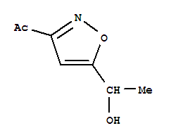 (9ci)-1-[5-(1-羥基乙基)-3-異噁唑基]-乙酮結(jié)構(gòu)式_301168-23-0結(jié)構(gòu)式