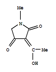 (9ci)-3-(1-羥基亞乙基)-1-甲基-2,4-吡咯烷二酮結(jié)構(gòu)式_303081-90-5結(jié)構(gòu)式