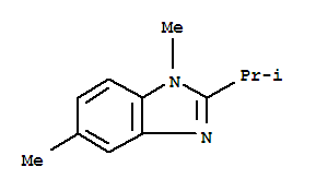 (9ci)-1,5-二甲基-2-(1-甲基乙基)-1H-苯并咪唑結構式_303747-39-9結構式
