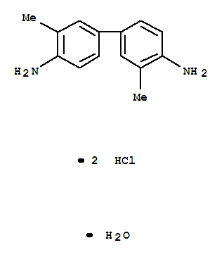 二甲基聯(lián)苯胺二鹽酸鹽水合物結(jié)構(gòu)式_304671-77-0結(jié)構(gòu)式