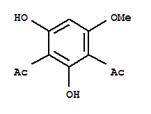1-(3-乙?；?2,4-二羥基-6-甲氧基苯基)-1-乙酮結構式_3098-38-2結構式