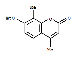 (9ci)-7-乙氧基-4,8-二甲基-2H-1-苯并吡喃-2-酮結(jié)構(gòu)式_312288-25-8結(jié)構(gòu)式