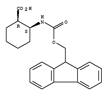 (1R,2s)-Fmoc-2-氨基環(huán)己烷羧酸結(jié)構(gòu)式_312965-06-3結(jié)構(gòu)式