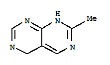 (6CI,8CI,9CI)-1,5-二氫-2-甲基嘧啶并[4,5-d]嘧啶結構式_31375-19-6結構式