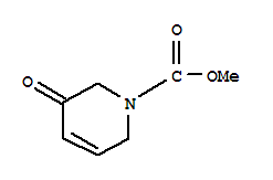 3-氧代-3,6-二氫-1(2H)-吡啶羧酸甲酯結構式_317383-70-3結構式