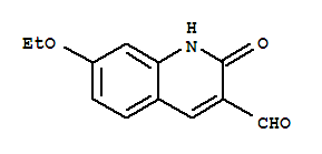 7-乙氧基-2-氧代-1,2-二氫-3-喹啉甲醛結(jié)構(gòu)式_319490-90-9結(jié)構(gòu)式