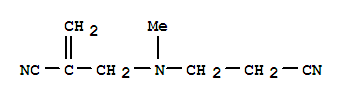 (9Ci)-2-[[(2-氰基乙基)甲基氨基]甲基]-2-丙烯腈結(jié)構(gòu)式_320718-33-0結(jié)構(gòu)式