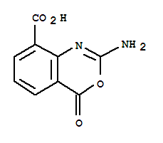 (8ci)-2-氨基-4-氧代-4H-3,1-苯并噁嗪-8-羧酸結(jié)構(gòu)式_32360-46-6結(jié)構(gòu)式