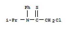 2-氯-n-(1-甲基乙基)-n-苯基-乙烷硫代酰胺結(jié)構(gòu)式_32622-72-3結(jié)構(gòu)式