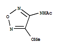 (9Ci)-N-(4-甲氧基-1,2,5-噁二唑-3-基)-乙酰胺結(jié)構(gòu)式_328275-07-6結(jié)構(gòu)式