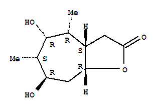 (3Ar,4S,5S,6R,7S,8As)-Rel-(9Ci)-八氫-5,7-二羥基-4,6-二甲基-2H-環(huán)庚并[B]呋喃-2-酮結構式_328394-37-2結構式