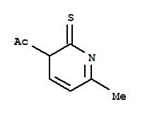 (9Ci)-1-(2,3-二氫-6-甲基-2-硫氧代-3-吡啶)-乙酮結(jié)構(gòu)式_329709-95-7結(jié)構(gòu)式