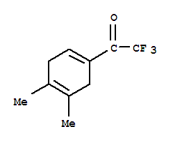 (9Ci)-1-(4,5-二甲基-1,4-環(huán)己二烯-1-基)-2,2,2-三氟-乙酮結(jié)構(gòu)式_329915-26-6結(jié)構(gòu)式