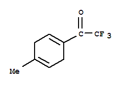 (9Ci)-2,2,2-三氟-1-(4-甲基-1,4-環(huán)己二烯-1-基)-乙酮結(jié)構(gòu)式_329915-27-7結(jié)構(gòu)式