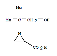 (9Ci)-1-(2-羥基-1,1-二甲基乙基)-2-氮丙啶羧酸結(jié)構(gòu)式_331416-38-7結(jié)構(gòu)式