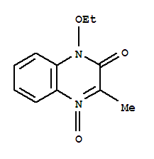 (9Ci)-1-乙氧基-3-甲基-2(1H)-喹噁啉酮,4-氧化物結(jié)構(gòu)式_332850-08-5結(jié)構(gòu)式