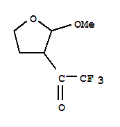 (9Ci)-2,2,2-三氟-1-(四氫-2-甲氧基-3-呋喃)-乙酮結(jié)構(gòu)式_333339-72-3結(jié)構(gòu)式