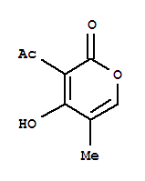 (9Ci)-3-乙酰基-4-羥基-5-甲基-2H-吡喃-2-酮結(jié)構(gòu)式_337959-72-5結(jié)構(gòu)式