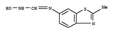 (9Ci)-N-羥基-N-(2-甲基-6-苯并噻唑)-鹽酸乙脒結構式_339071-04-4結構式