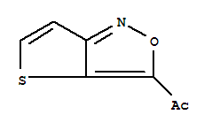 (9CI)-1-噻吩并[3,2-C]異噁唑-3-基-乙酮結(jié)構(gòu)式_339364-24-8結(jié)構(gòu)式