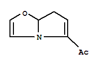 (9CI)-1-(7,7A-二氫吡咯并[2,1-B]噁唑-5-基)-乙酮結(jié)構(gòu)式_339364-25-9結(jié)構(gòu)式
