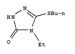 (9Ci)-5-(丁基硫代)-4-乙基-2,4-二氫-3H-1,2,4-噻唑-3-酮結(jié)構(gòu)式_340829-40-5結(jié)構(gòu)式
