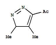 (9CI)-1-(3,4-二甲基-3H-吡唑-5-基)-乙酮結(jié)構(gòu)式_341008-51-3結(jié)構(gòu)式