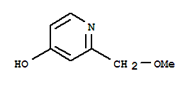 2-(甲氧基甲基)-4-羥基吡啶結(jié)構(gòu)式_343928-73-4結(jié)構(gòu)式