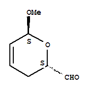 (2S,6S)-(9Ci)-3,6-二氫-6-甲氧基-2H-吡喃-2-羧醛結(jié)構(gòu)式_343930-11-0結(jié)構(gòu)式