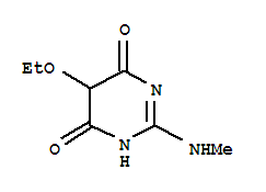 (9ci)-5-乙氧基-2-(甲基氨基)-4,6(1H,5h)-嘧啶二酮結(jié)構(gòu)式_344298-07-3結(jié)構(gòu)式