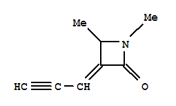(9Ci)-1,4-二甲基-3-(2-丙炔)-2-氮雜啶酮結(jié)構(gòu)式_344354-72-9結(jié)構(gòu)式