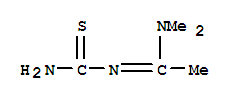(9Ci)-N-(氨基硫氧代甲基)-N,N-二甲基-鹽酸乙脒結(jié)構(gòu)式_344361-85-9結(jié)構(gòu)式