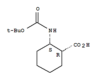 (1R,2s)-boc-2-氨基環(huán)己烷羧酸結構式_352356-38-8結構式